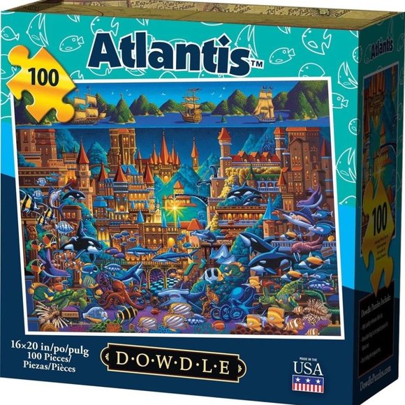 Dowdle Atlantis 100 Piece Puzzle - Picture 1 of 4